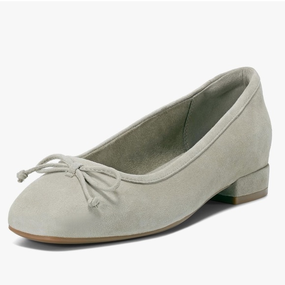 Rockport Sadie Ballet Shoe 7.5M Stone Moss Color